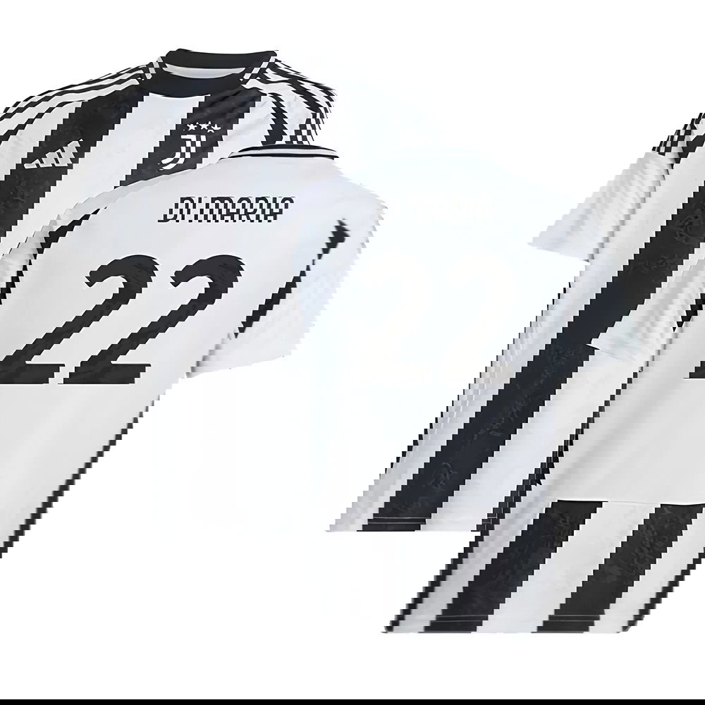 2024-2025 Juventus Home Shirt (Kids) (Di Maria 22)
