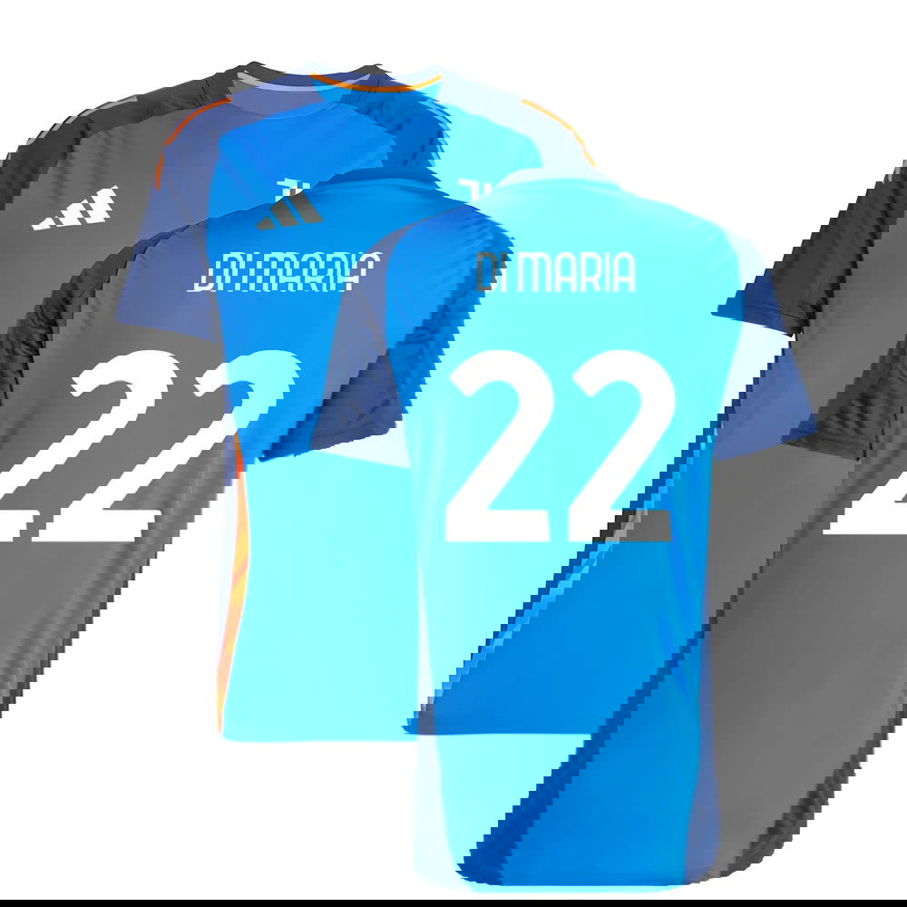 2024-2025 Juventus Training Jersey (Blue) (Di Maria 22)