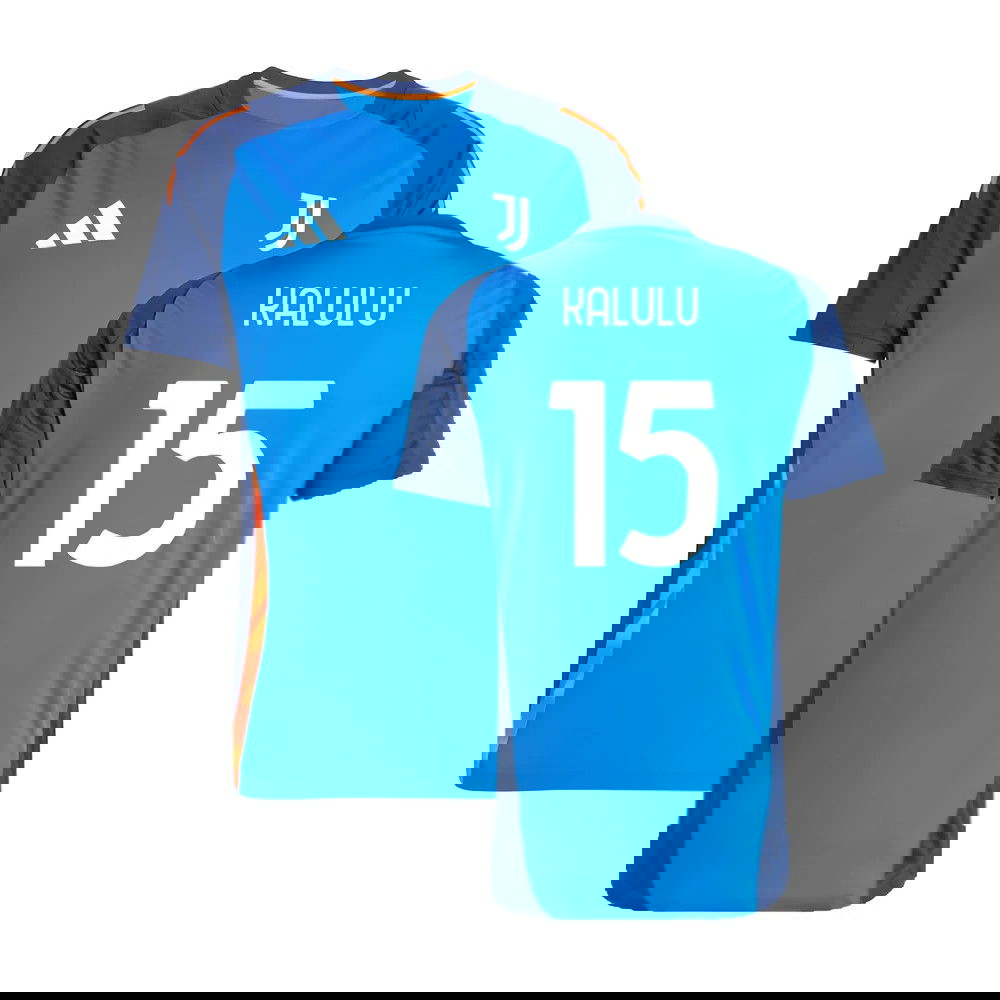 2024-2025 Juventus Training Jersey (Blue) (Kalulu 15)