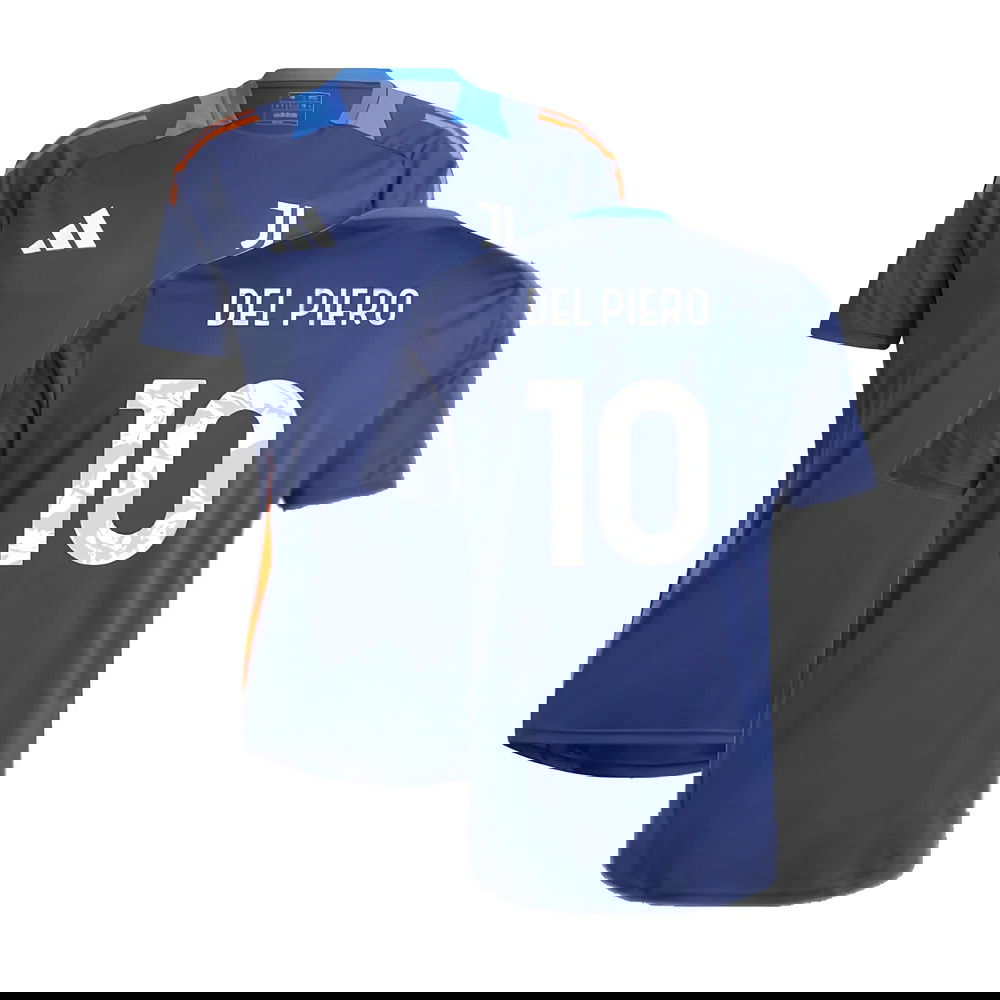 2024-2025 Juventus Training Jersey (Navy) (Del Piero 10)