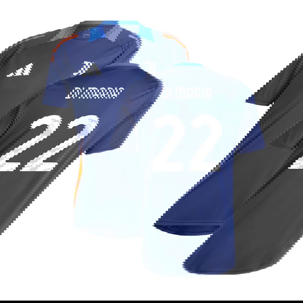 2024-2025 Juventus Training Jersey (Navy) (Di Maria 22)