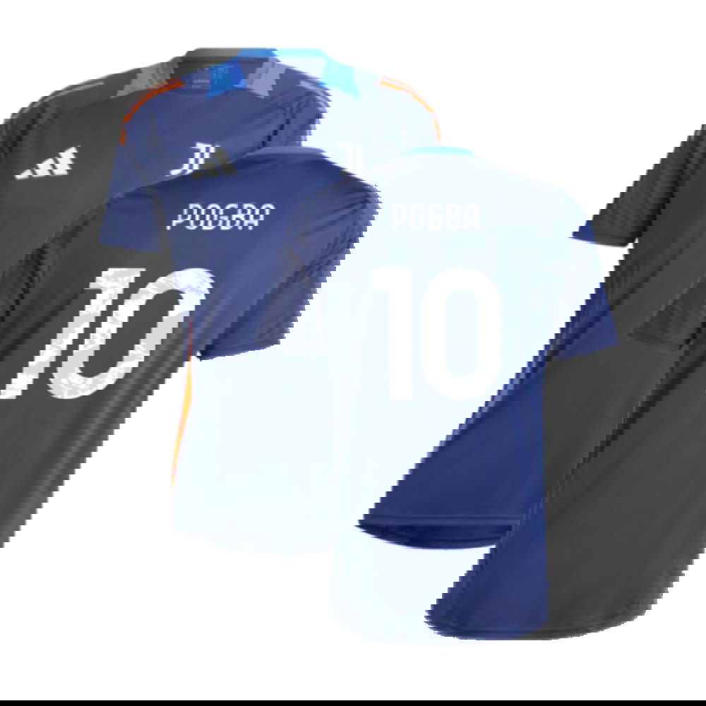 2024-2025 Juventus Training Jersey (Navy) (Pogba 10)