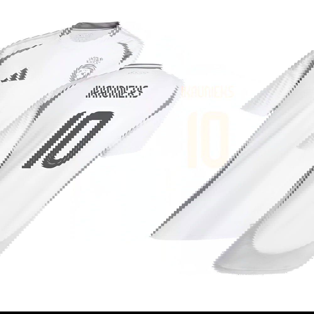2024-2025 Latvia Away Shirt (Ikaunieks 10)