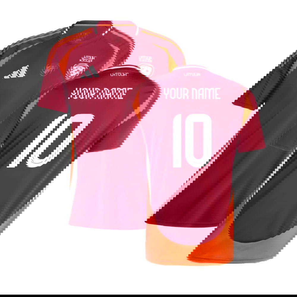 2024-2025 Latvia Home Shirt (Your Name)