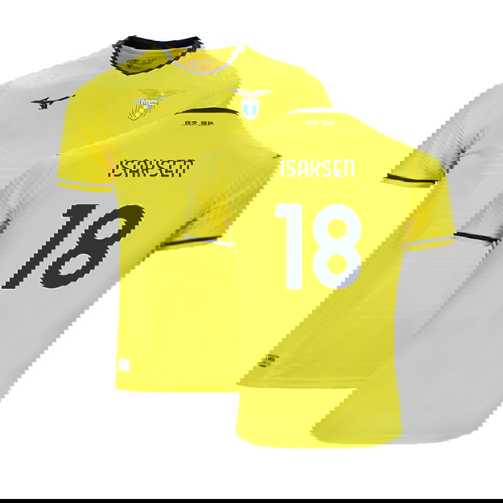 2024-2025 Lazio Away Shirt (Isaksen 18)