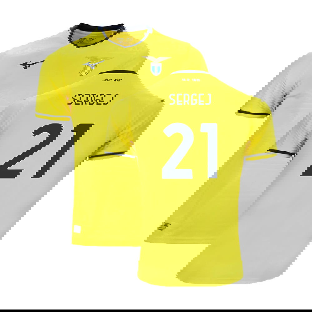 2024-2025 Lazio Away Shirt (Kids) (Sergej 21)