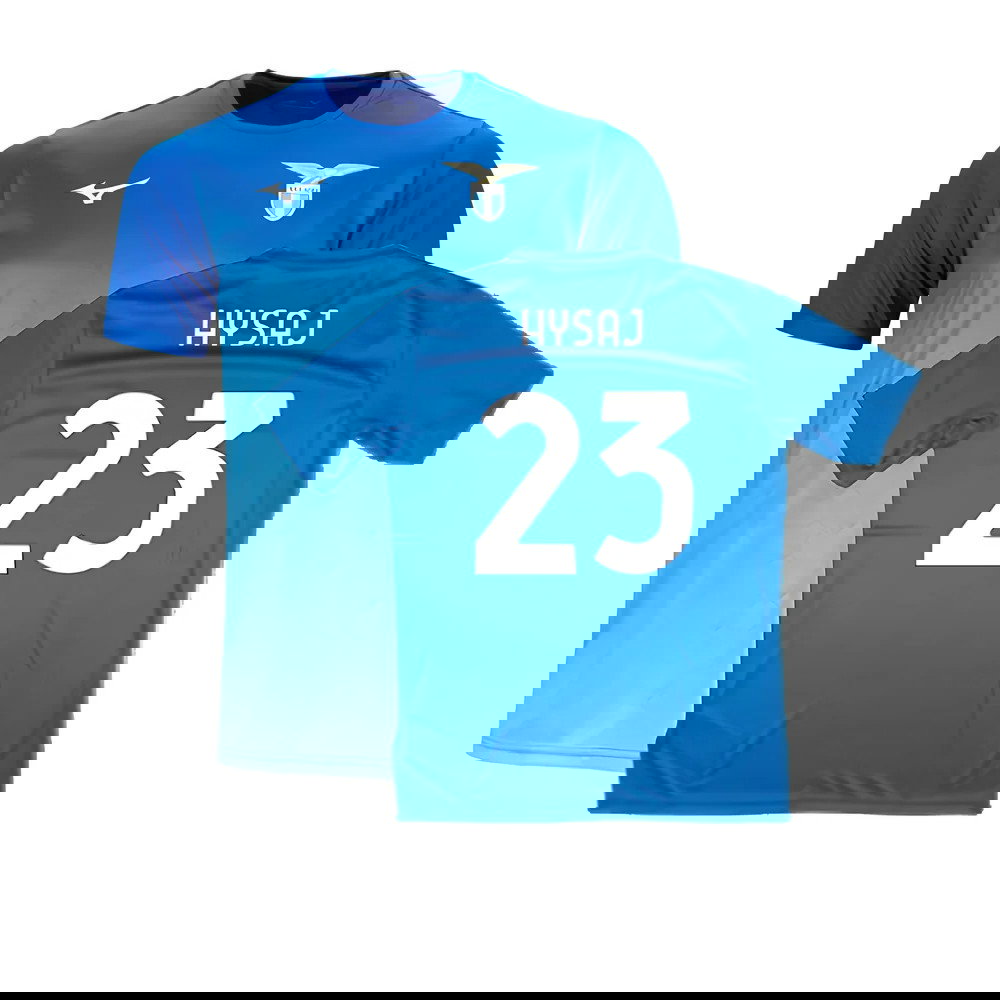2024-2025 Lazio Graphic Training Shirt (Royal) (Hysaj 23)