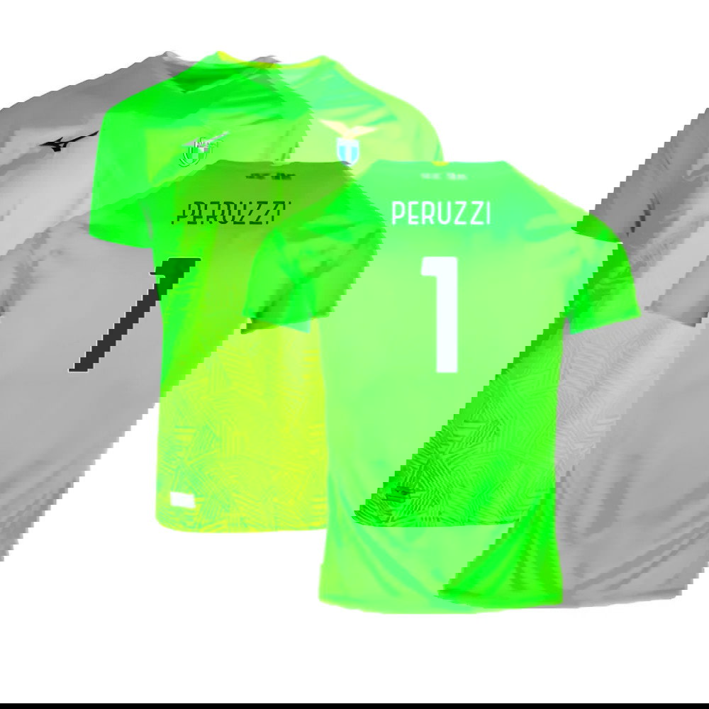 2024-2025 Lazio Home Goalkeeper Shirt (Green) - Kids (Peruzzi 1)