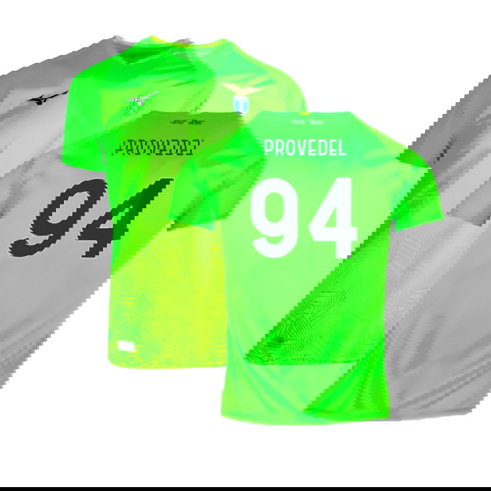 2024-2025 Lazio Home Goalkeeper Shirt (Green) - Kids (Provedel 94)