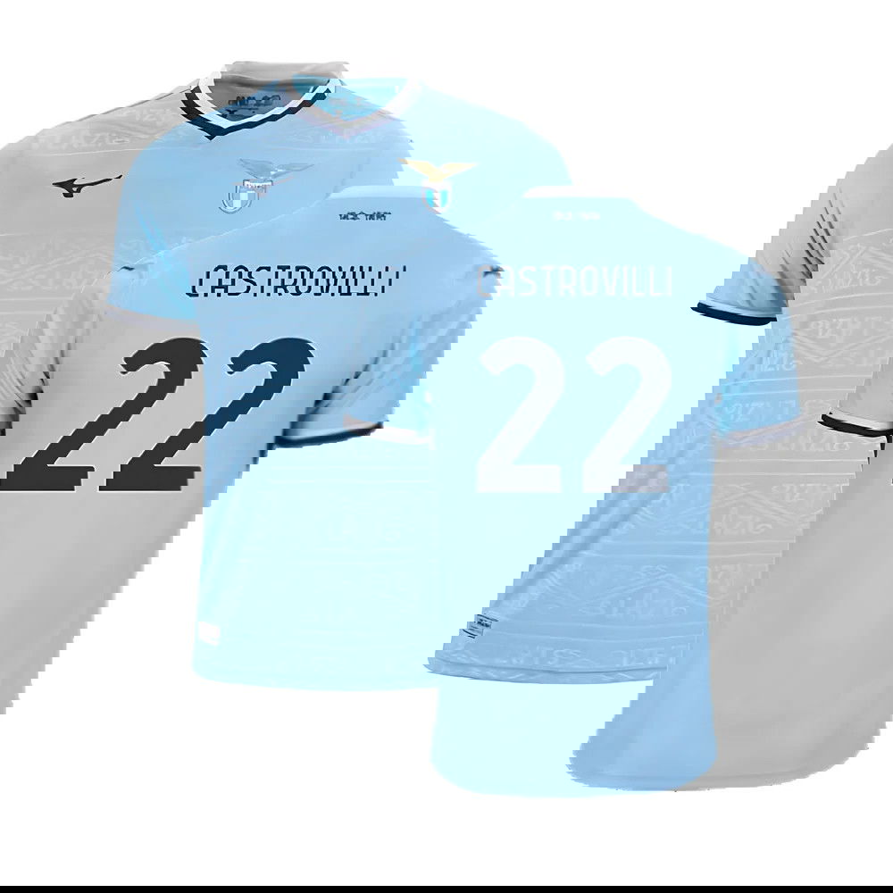 2024-2025 Lazio Home Shirt (Castrovilli 22)