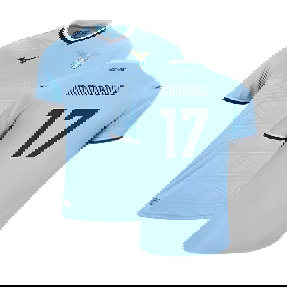 2024-2025 Lazio Home Shirt (Immobile 17)