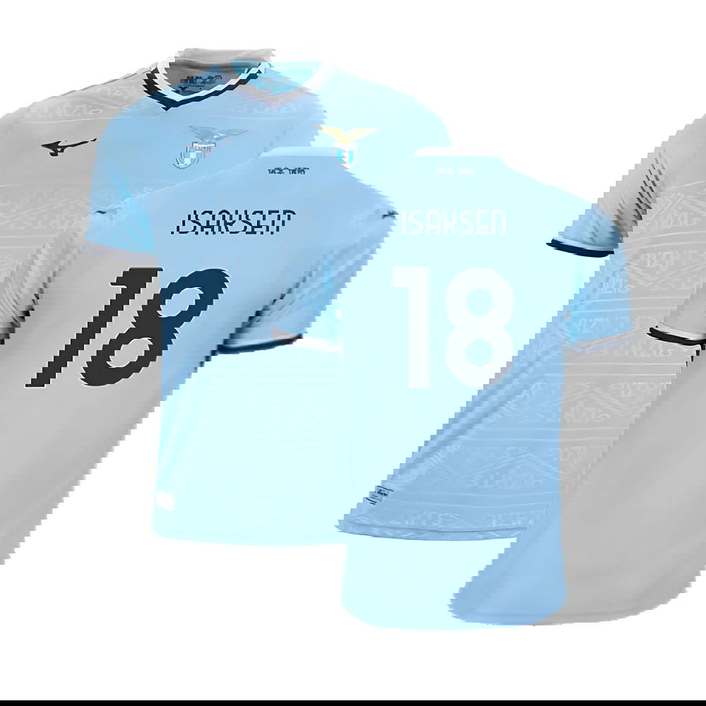 2024-2025 Lazio Home Shirt (Isaksen 18)