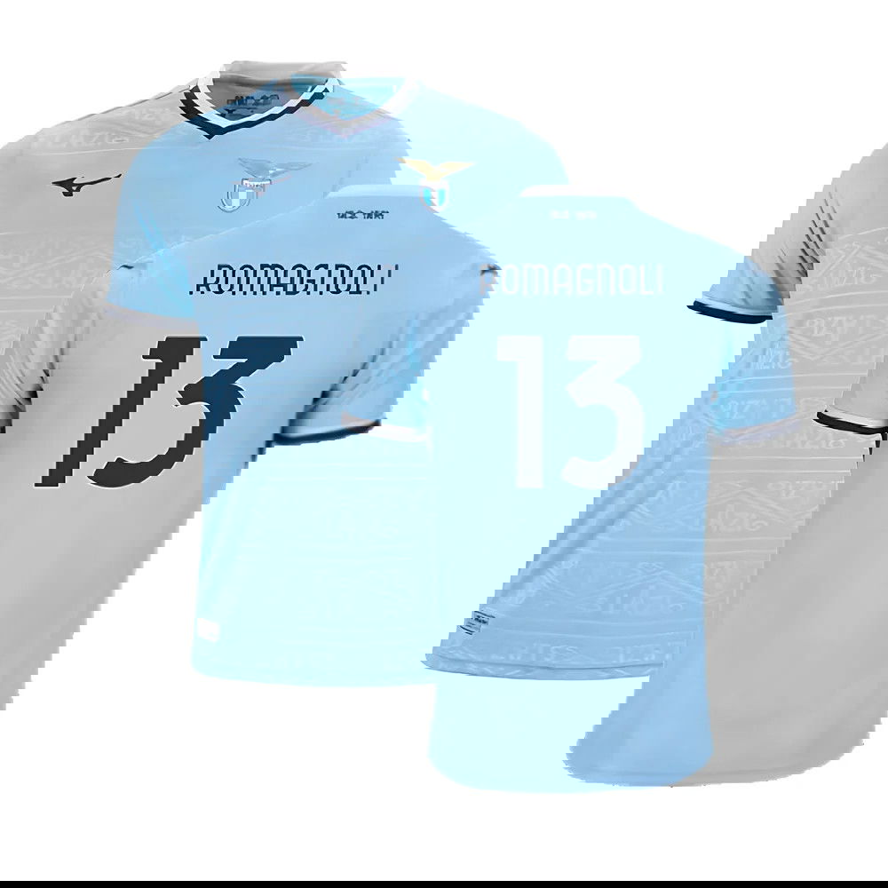 2024-2025 Lazio Home Shirt (Romagnoli 13)