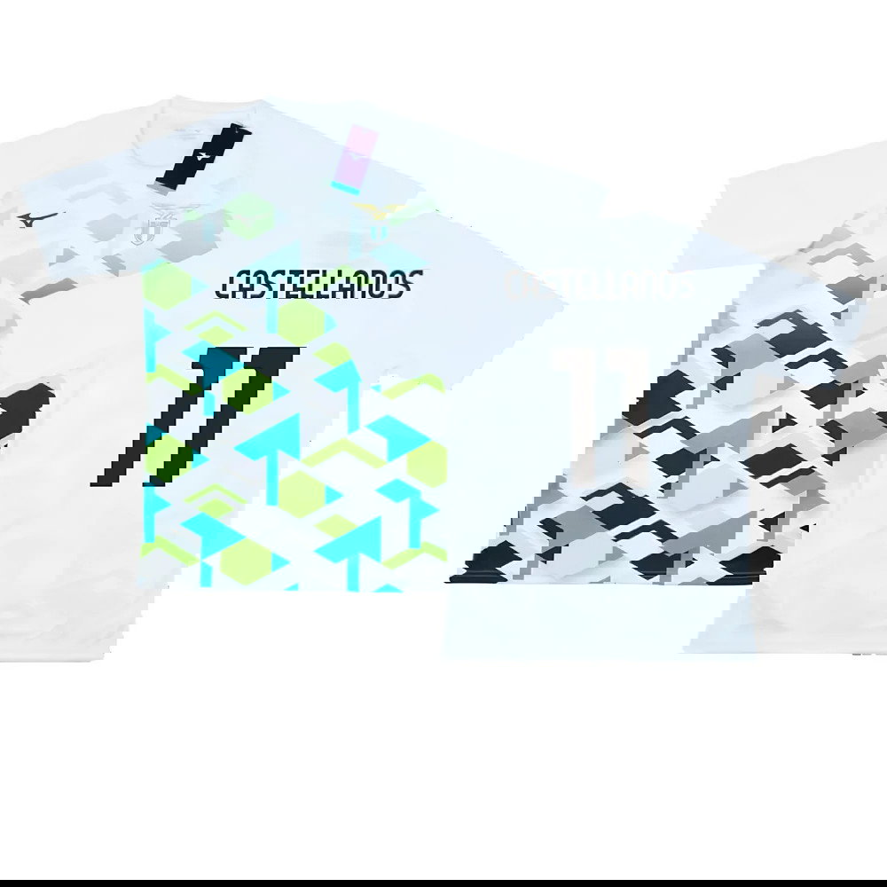 2024-2025 Lazio Pre-Match Jersey (White) (Castellanos 11)