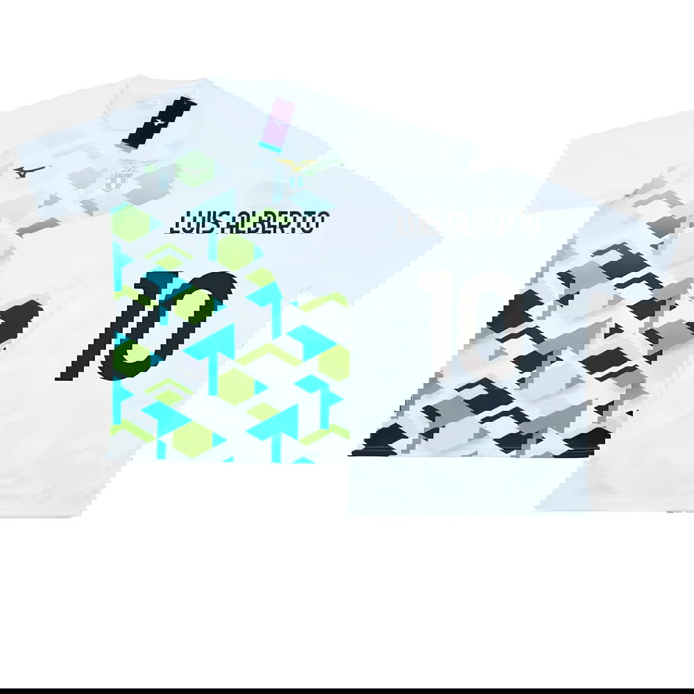2024-2025 Lazio Pre-Match Jersey (White) (Luis Alberto 10)