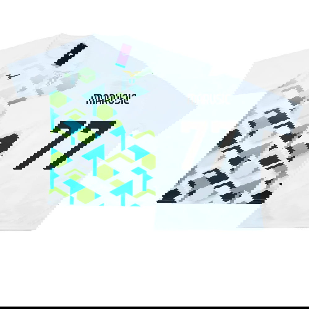 2024-2025 Lazio Pre-Match Jersey (White) (Marusic 77)