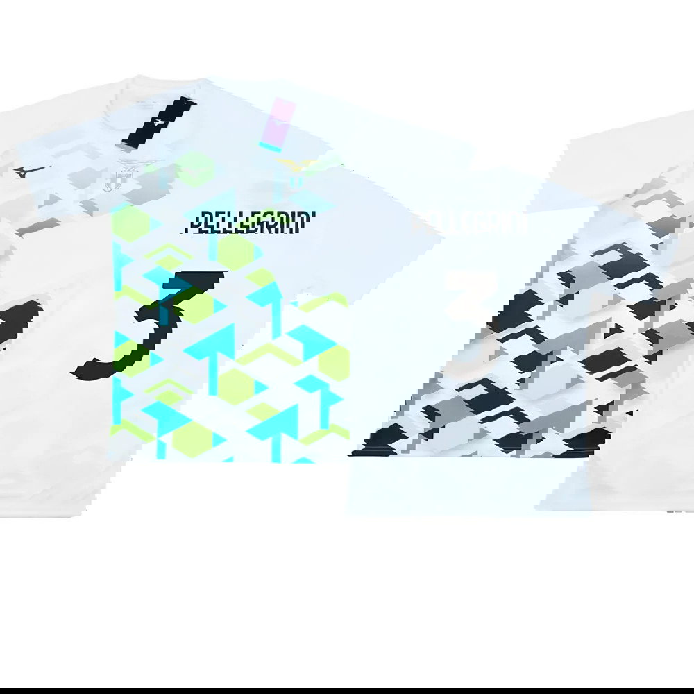 2024-2025 Lazio Pre-Match Jersey (White) (Pellegrini 3)