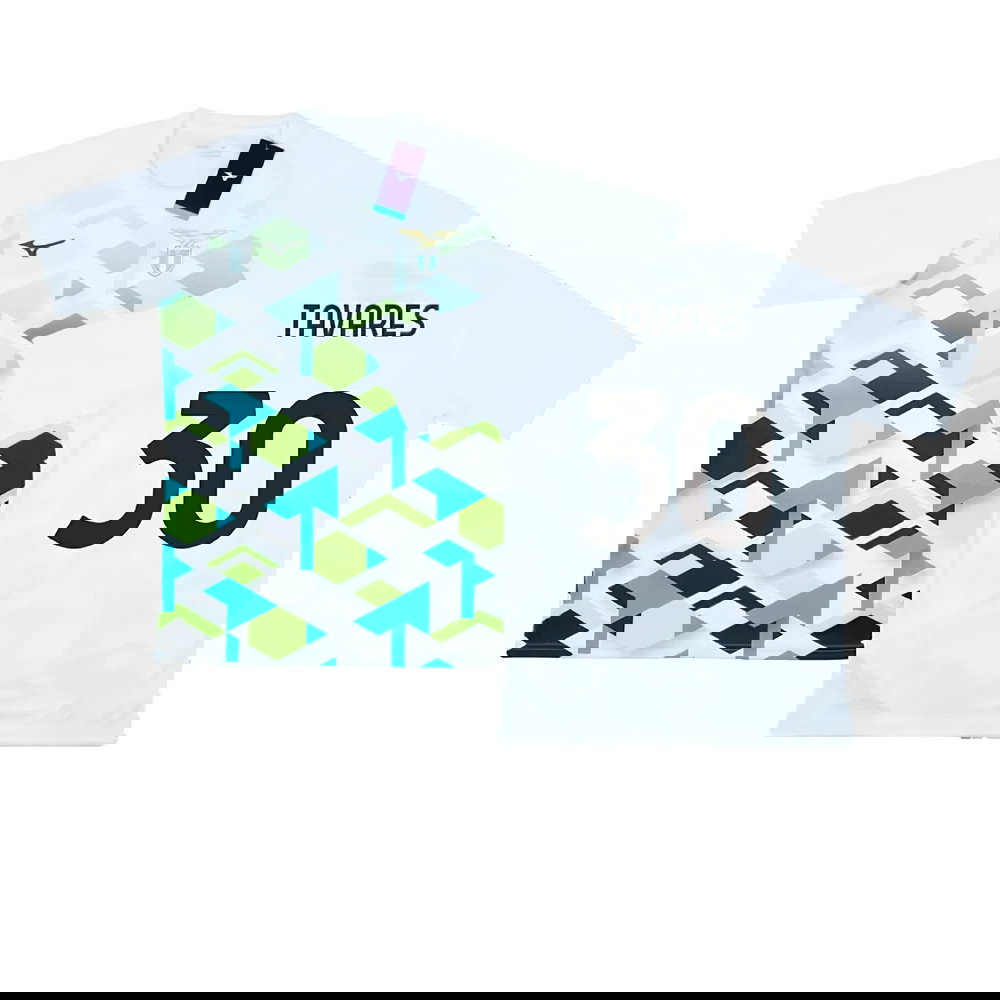 2024-2025 Lazio Pre-Match Jersey (White) (Tavares 30)