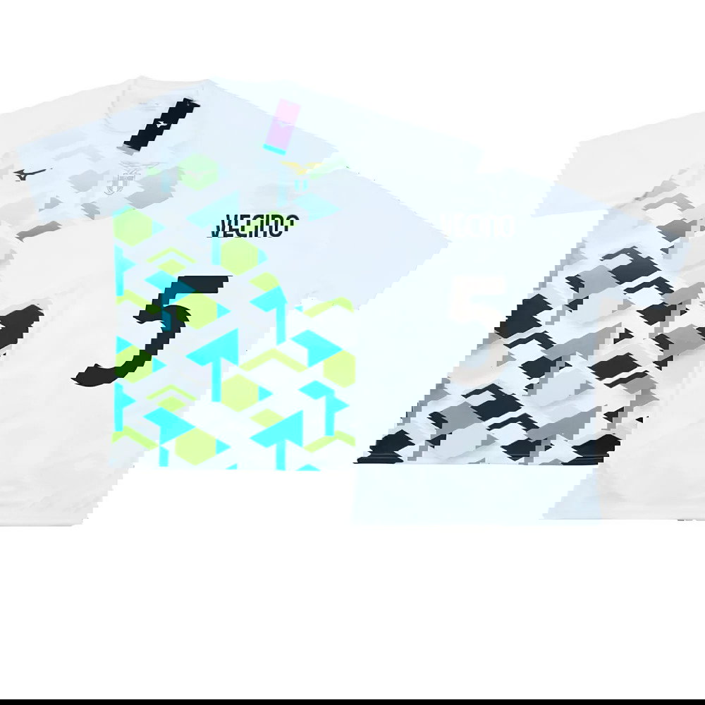 2024-2025 Lazio Pre-Match Jersey (White) (Vecino 5)