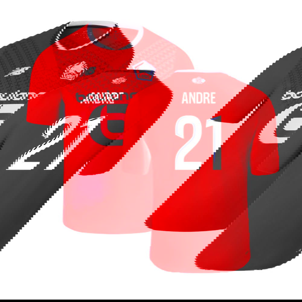 2024-2025 Lille LOSC Home Shirt (Andre 21)