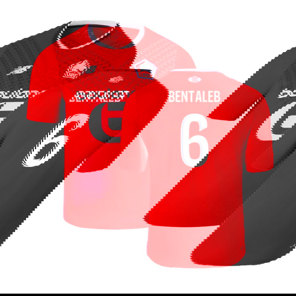 2024-2025 Lille LOSC Home Shirt (Bentaleb 6)