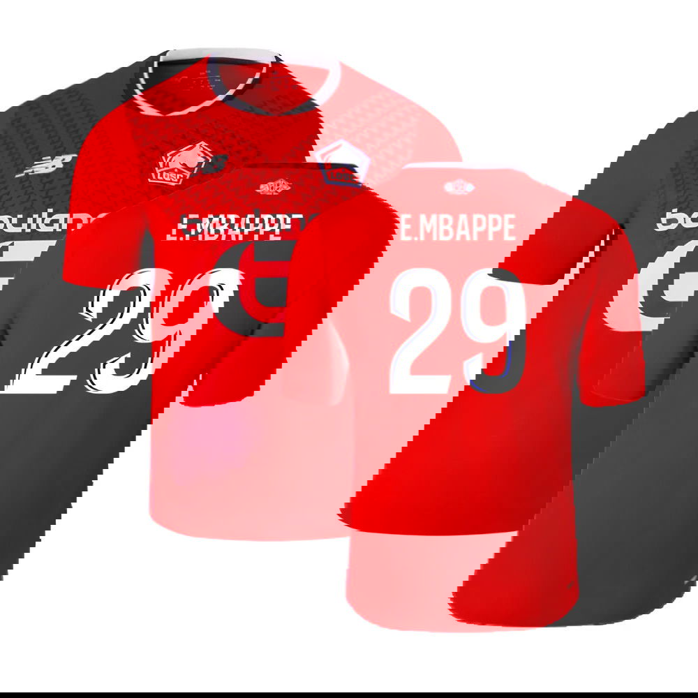 2024-2025 Lille LOSC Home Shirt (E.Mbappe 29)