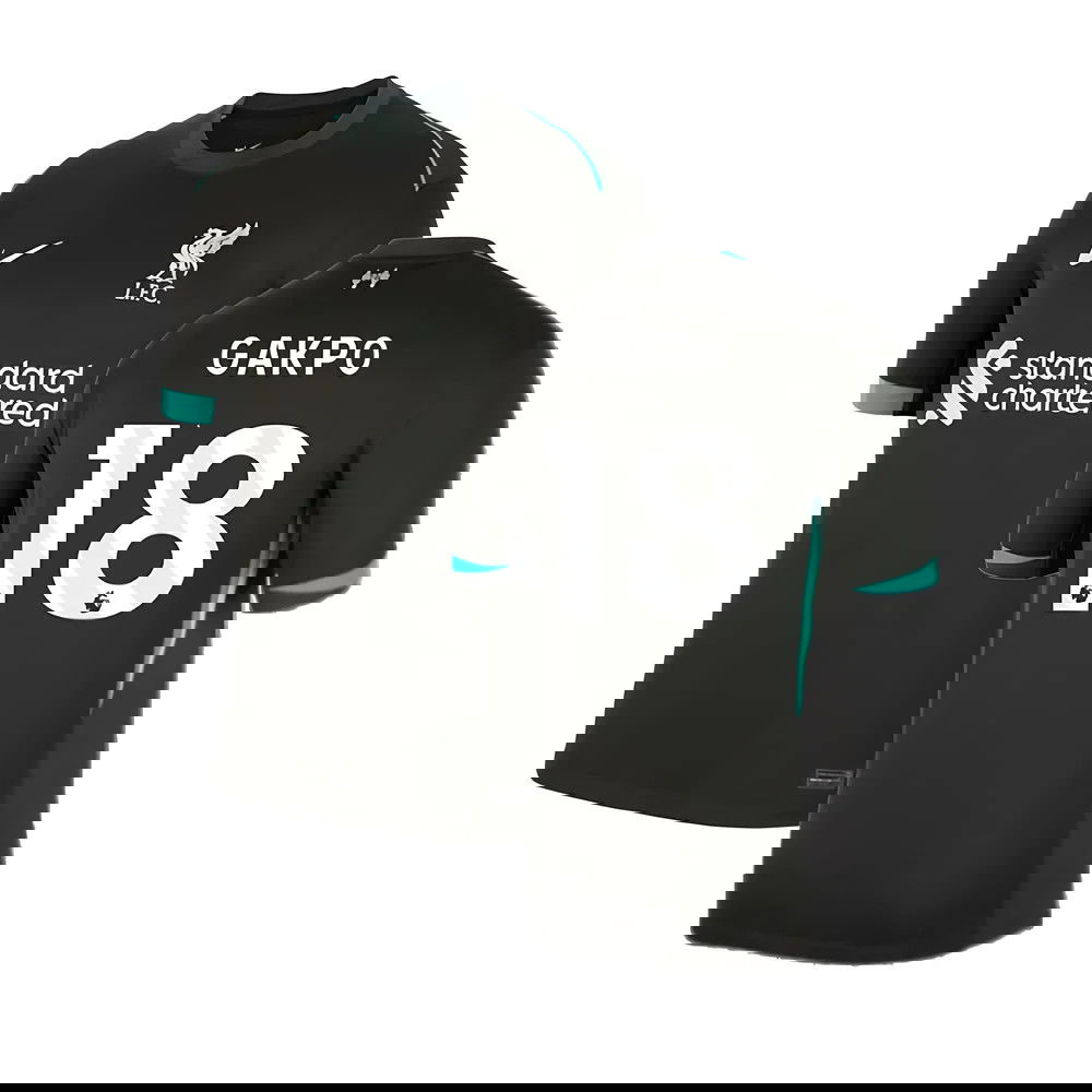 2024-2025 Liverpool Away Shirt (Gakpo 18)