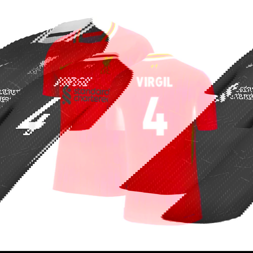 2024-2025 Liverpool Dri-Fit ADV Match Home Shirt (Virgil 4)
