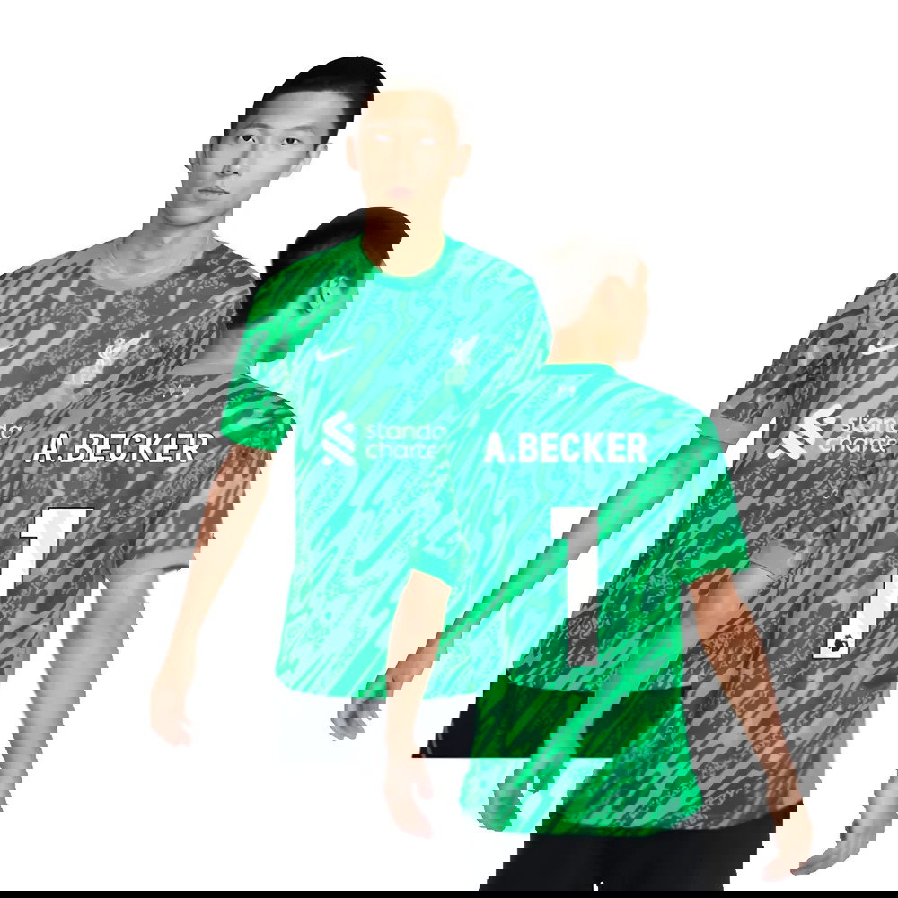 2024-2025 Liverpool Goalkeeper Shirt (Green) (A.Becker 1)