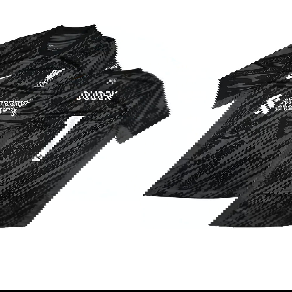 2024-2025 Liverpool Home Goalkeeper Shirt (Black) (Dudek 1)