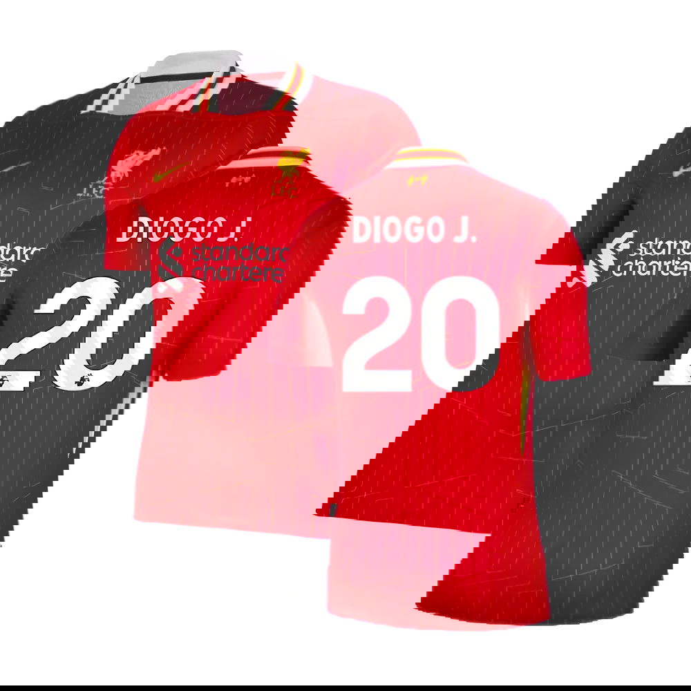 2024-2025 Liverpool Home Shirt (Diogo J. 20)