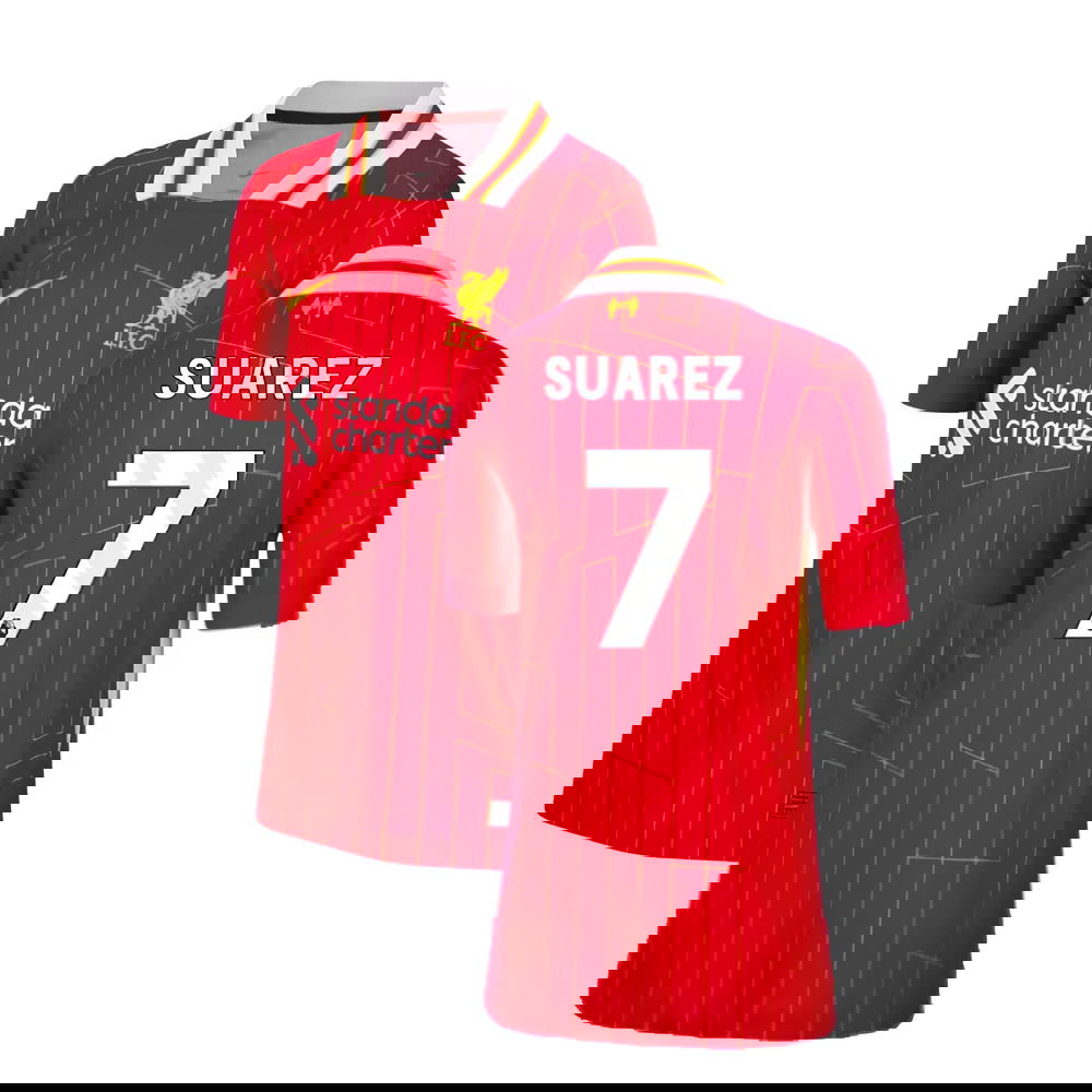2024-2025 Liverpool Home Shirt (Kids) (Suarez 7)