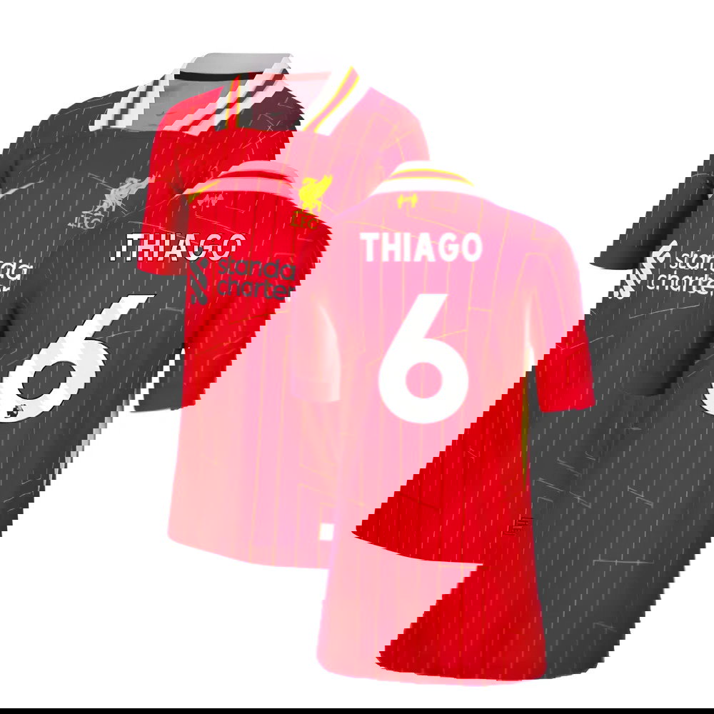 2024-2025 Liverpool Home Shirt (Kids) (Thiago 6)