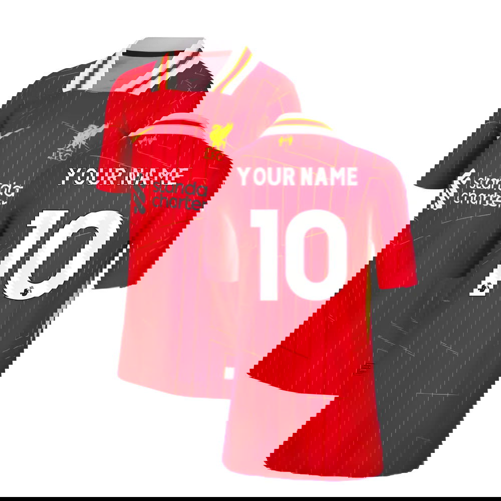 2024-2025 Liverpool Home Shirt (Kids) (Your Name)