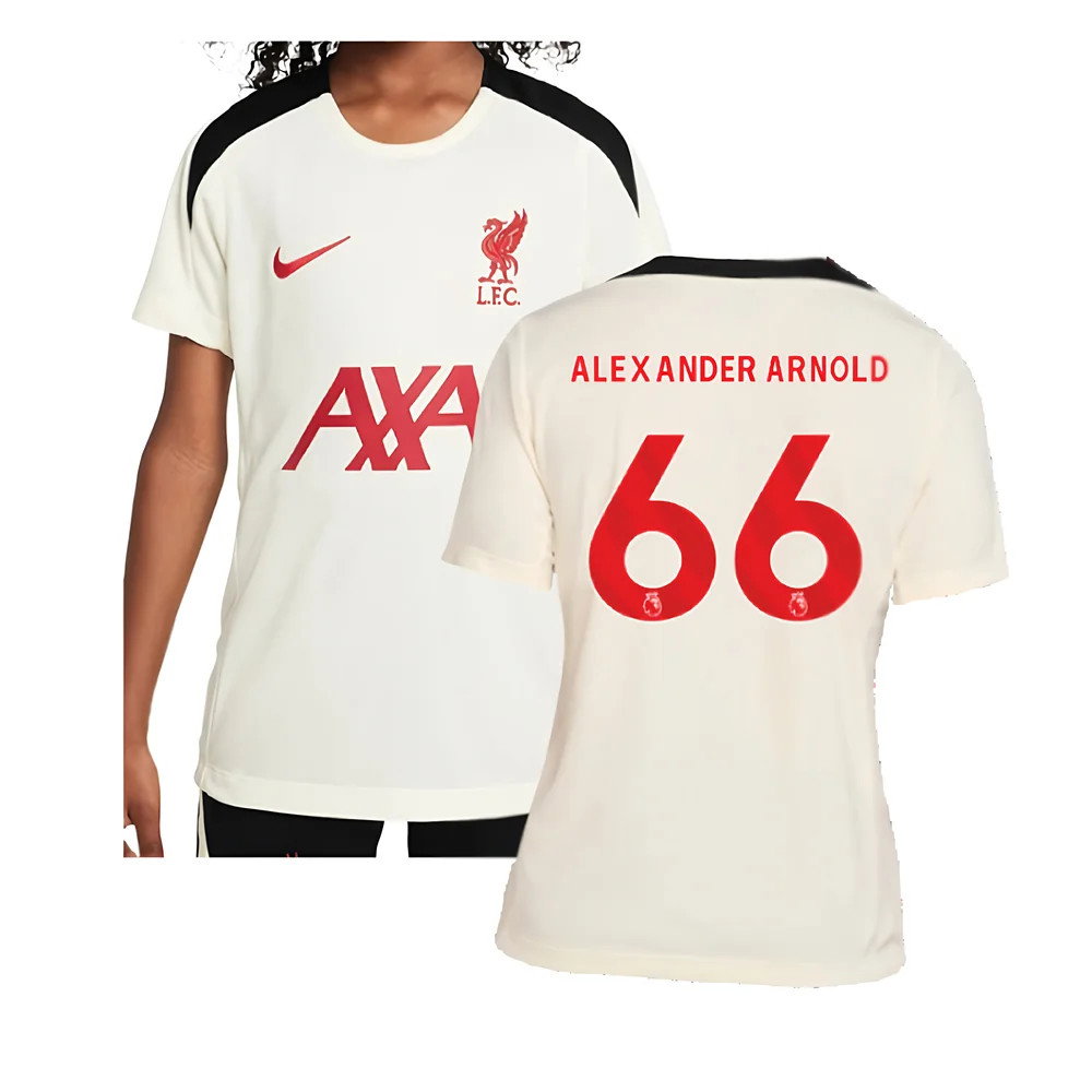 2024-2025 Liverpool Strike SE Training Top (Coconut Milk) - Kids (Alexander Arnold 66)