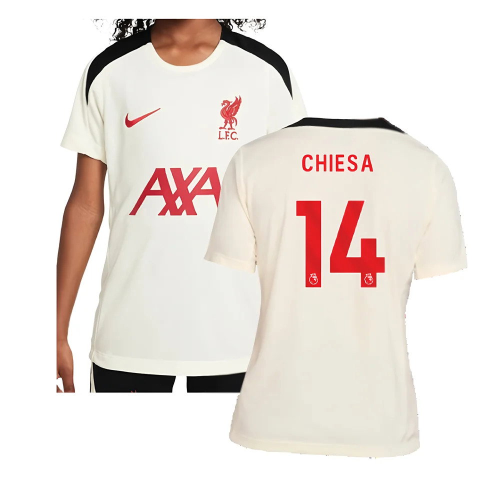 2024-2025 Liverpool Strike SE Training Top (Coconut Milk) - Kids (Chiesa 14)
