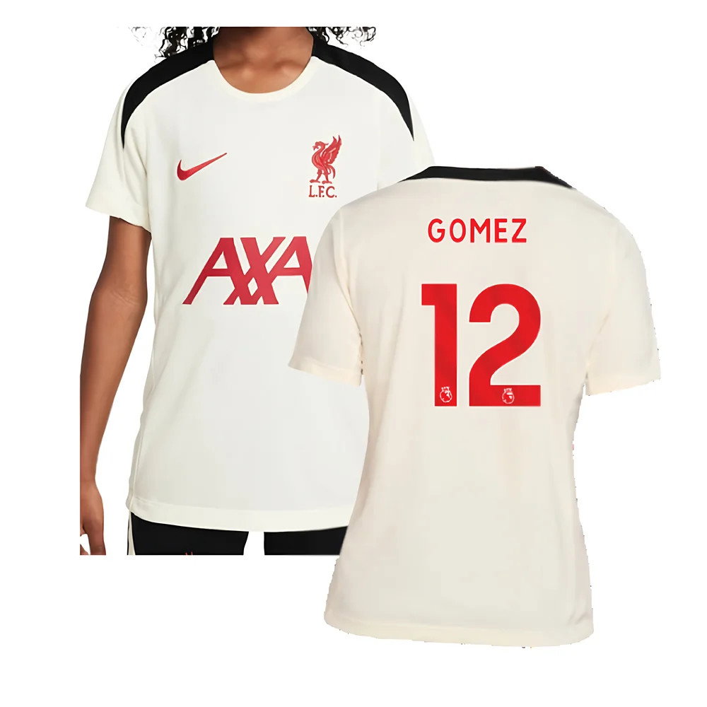 2024-2025 Liverpool Strike SE Training Top (Coconut Milk) - Kids (Gomez 12)