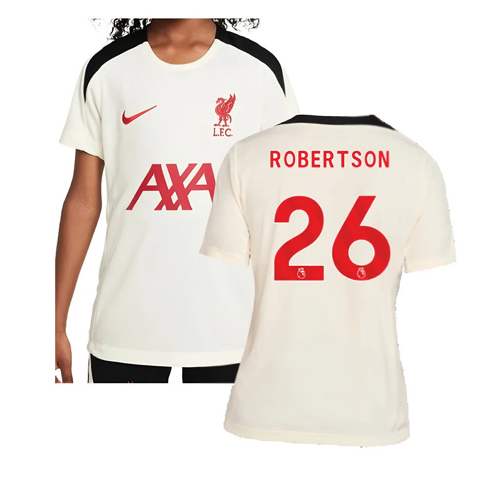 2024-2025 Liverpool Strike SE Training Top (Coconut Milk) - Kids (Robertson 26)