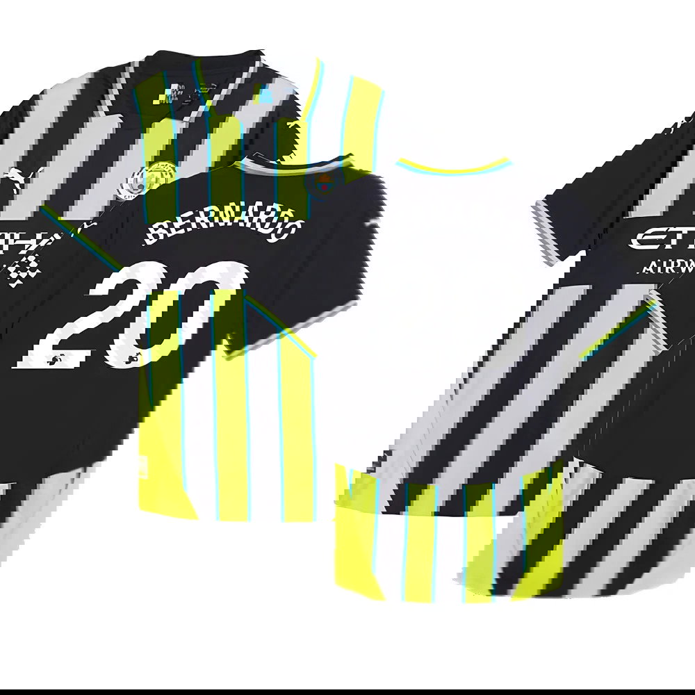 2024-2025 Man City Away Authentic Shirt (Bernardo 20)