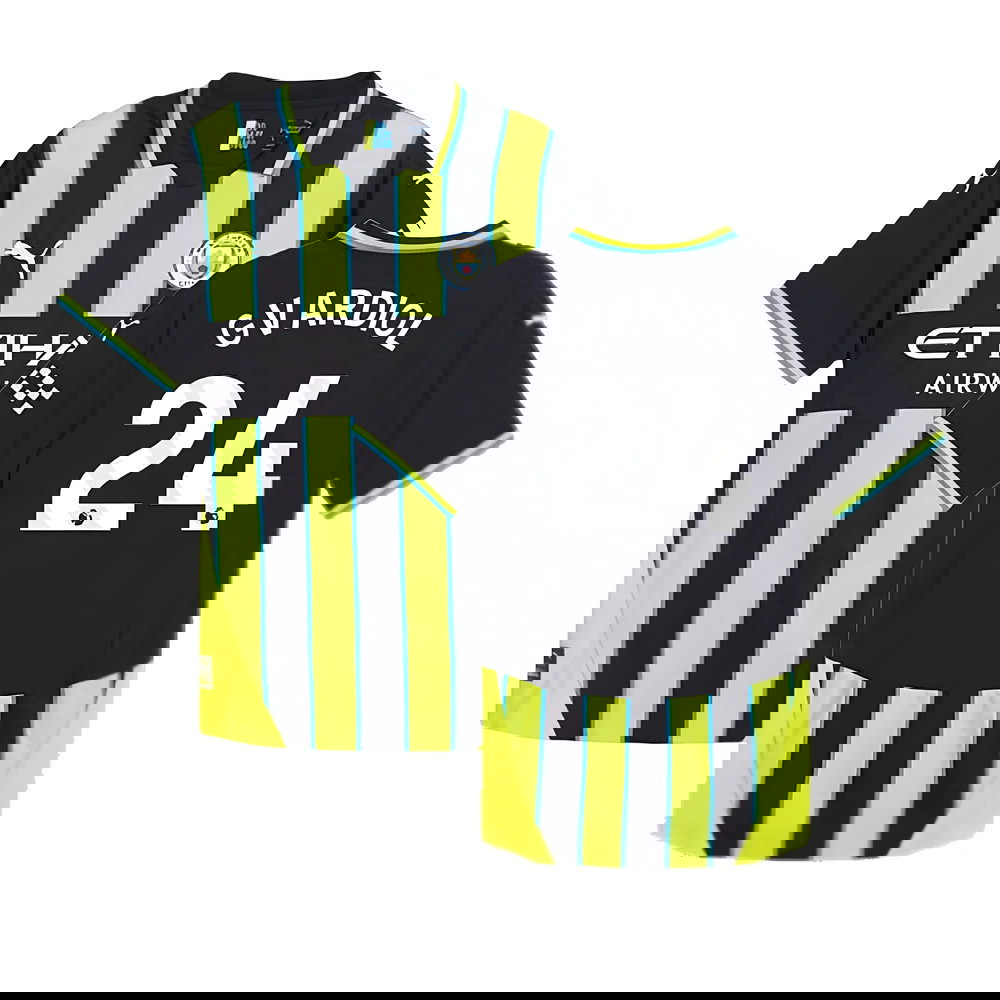 2024-2025 Man City Away Authentic Shirt (Gvardiol 24)
