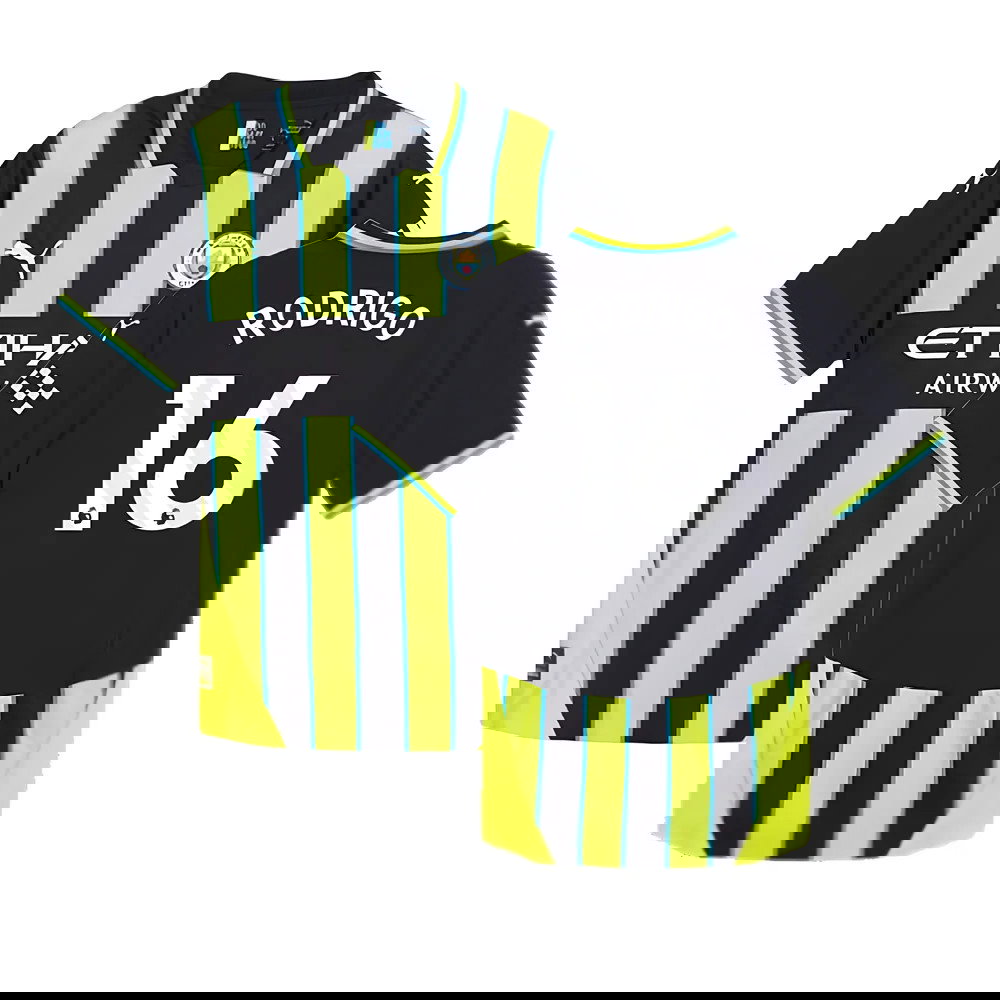 2024-2025 Man City Away Authentic Shirt (Rodrigo 16)