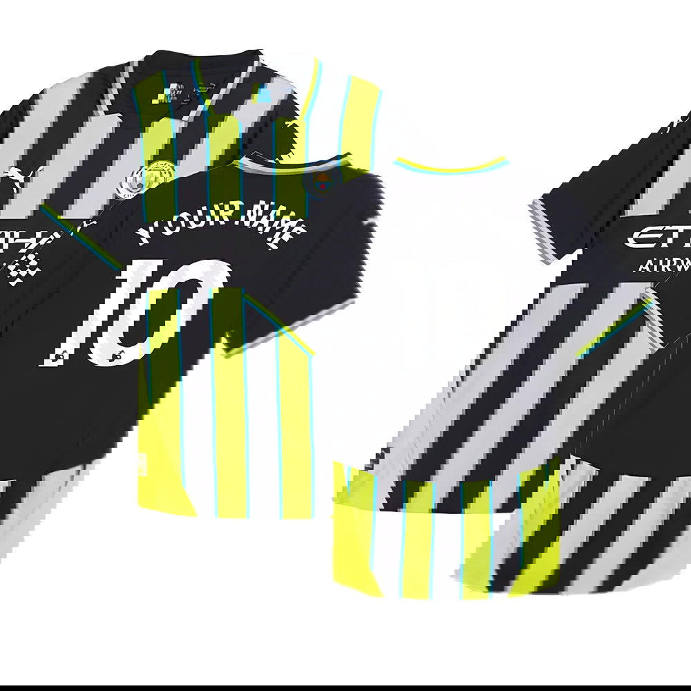 2024-2025 Man City Away Authentic Shirt (Your Name)