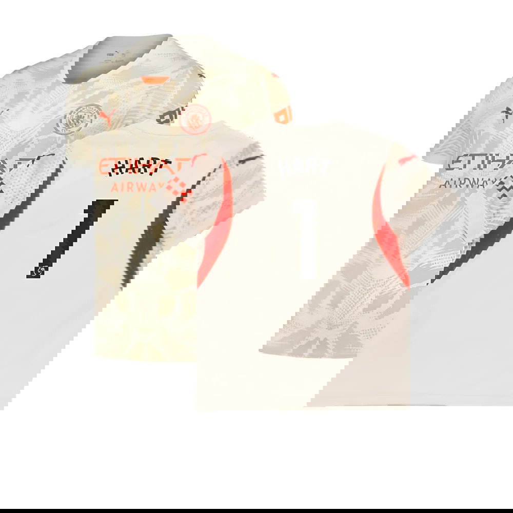 2024-2025 Man City Away Goalkeeper Shirt (Alpine Snow) (Hart 1)