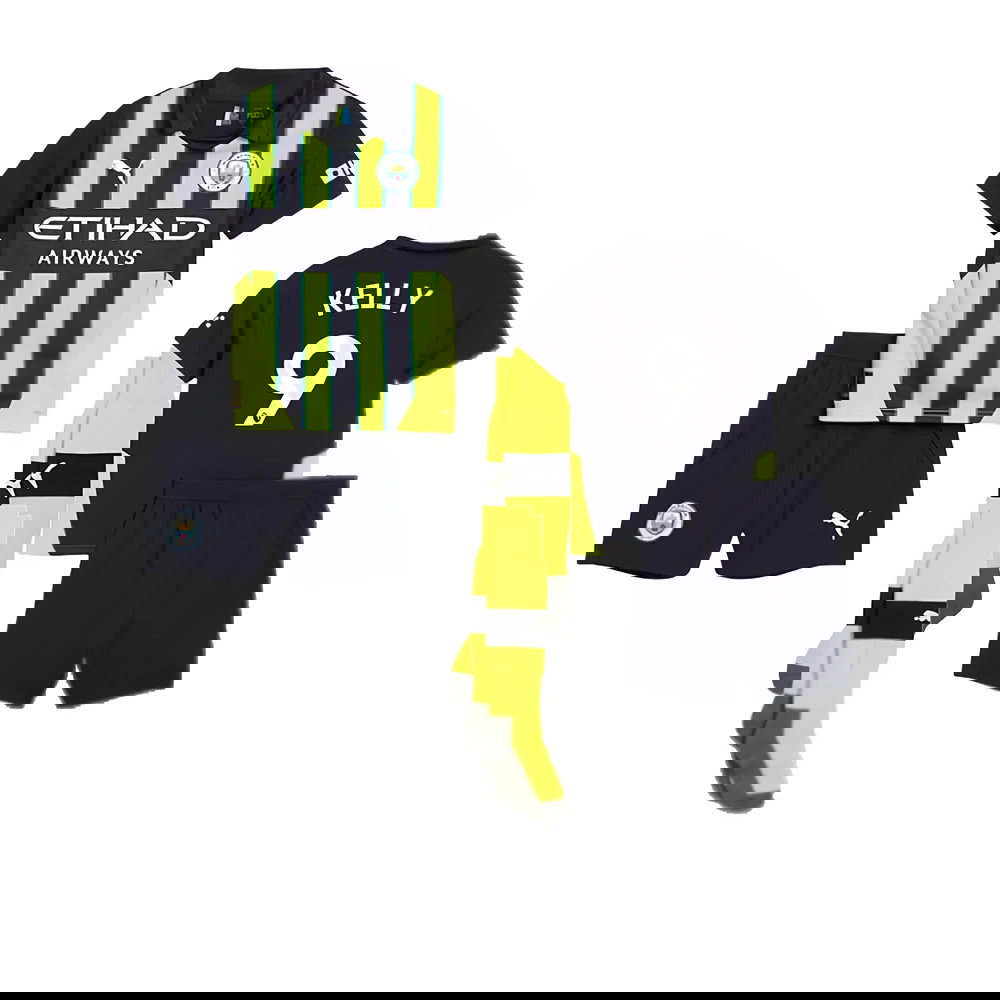 2024-2025 Man City Away Mini Kit (Kelly 9)