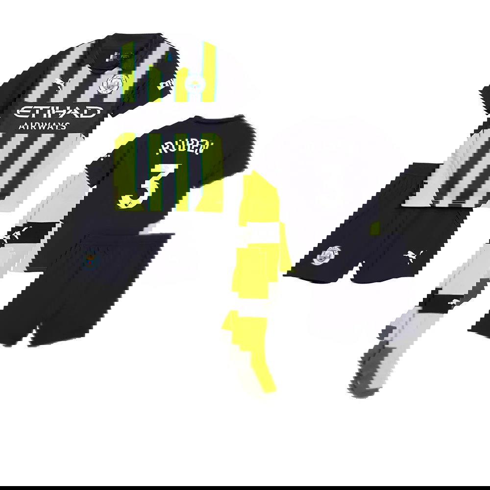 2024-2025 Man City Away Mini Kit (Ruben 3)