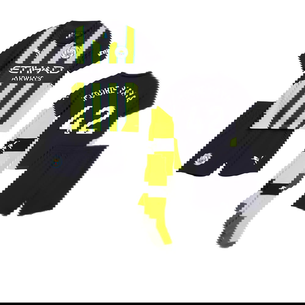 2024-2025 Man City Away Mini Kit (Toure Yaya 42)