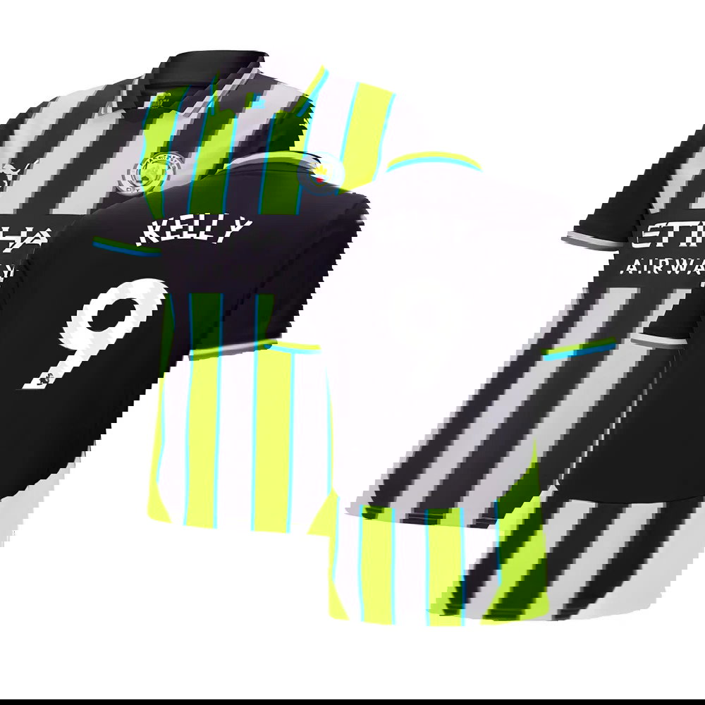 2024-2025 Man City Away Shirt (Kelly 9)