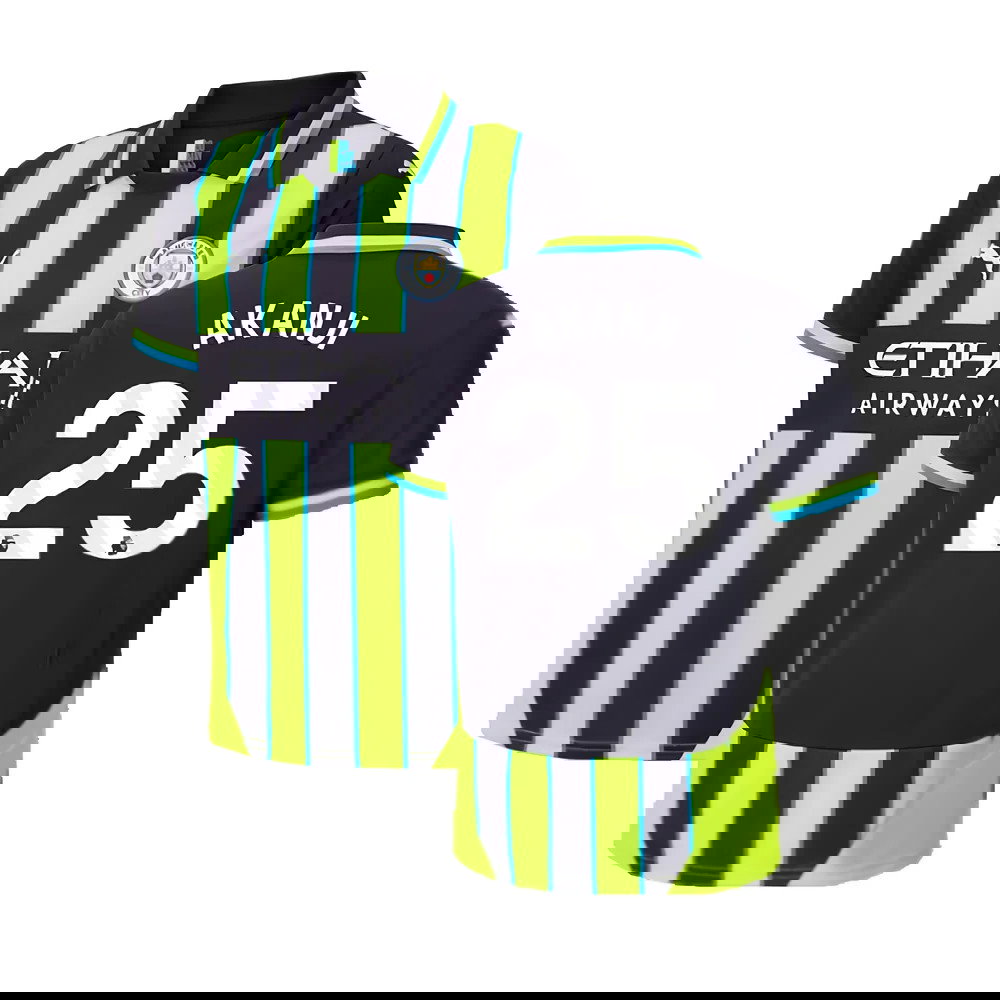 2024-2025 Man City Away Shirt (Kids) (Akanji 25)