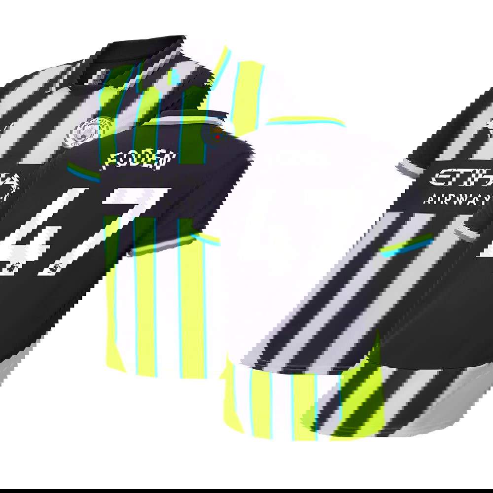 2024-2025 Man City Away Shirt (Kids) (Foden 47)