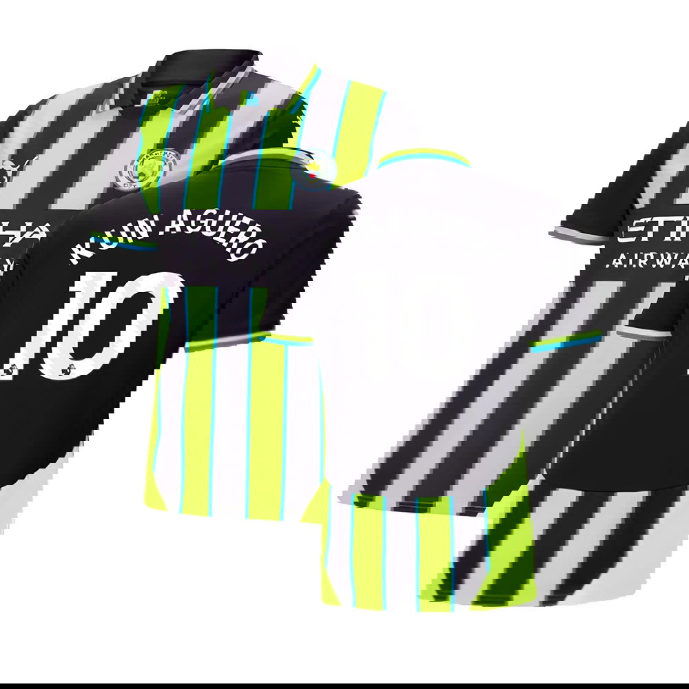 2024-2025 Man City Away Shirt (Kun Aguero 10)